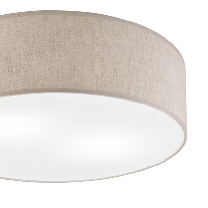 Ceiling light SIRJA 2x E27/15W/230V, Ø 45 cm, beige