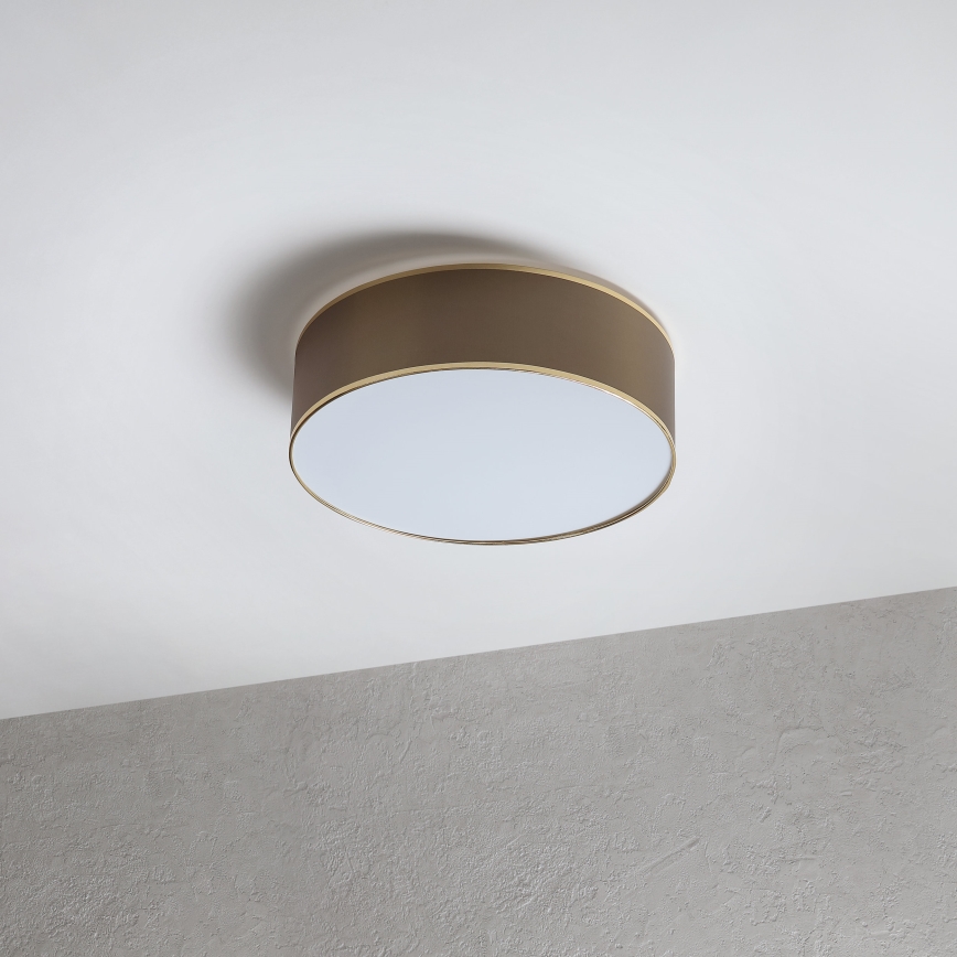Ceiling light SIRJA 2xE27/15W/230V, 45 cm diameter, brown/gold