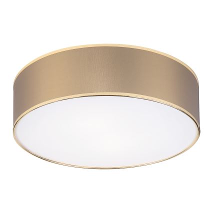 Ceiling light SIRJA 2xE27/15W/230V, 45 cm diameter, brown/gold