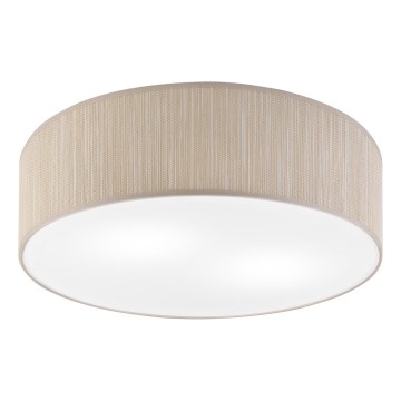 Ceiling light SIRJA 2xE27/15W/230V, diam. 45 cm, beige