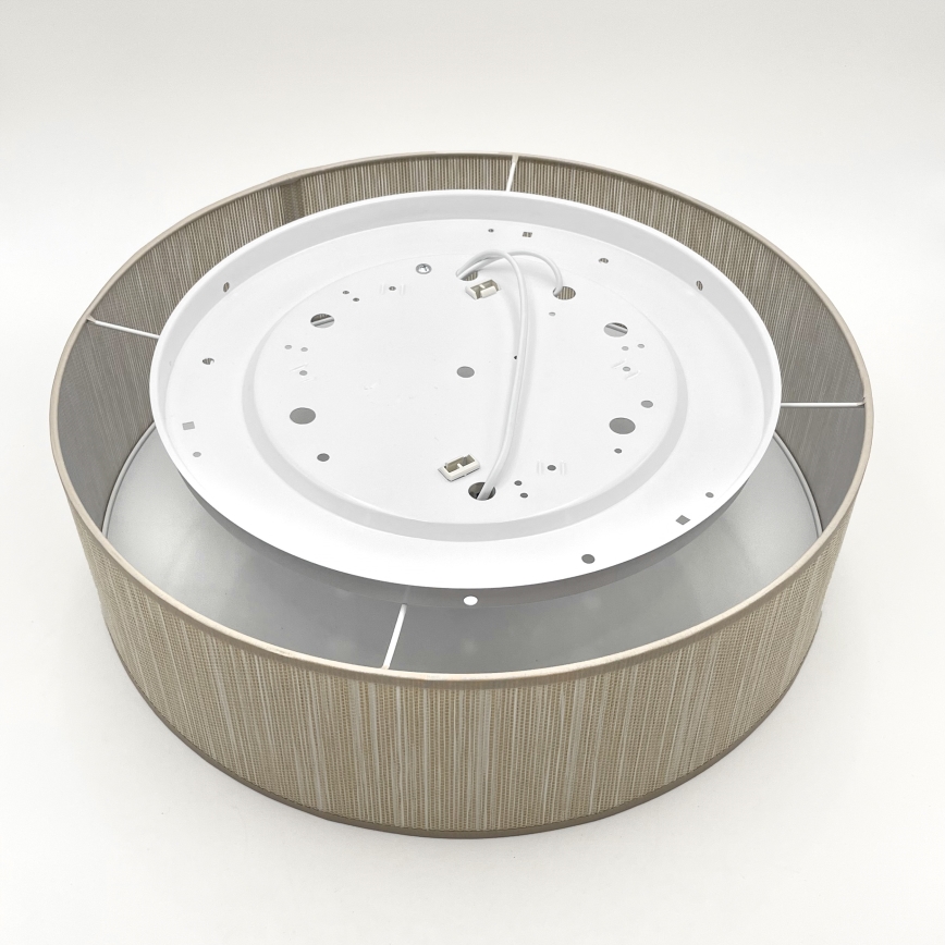 Ceiling light SIRJA 2xE27/15W/230V, diam. 45 cm, beige