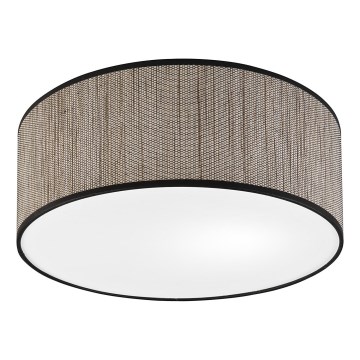 Ceiling light SIRJA 2xE27/15W/230V Ø 35 cm brown