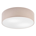 Ceiling light SIRJA 2xE27/15W/230V Ø 45 cm beige