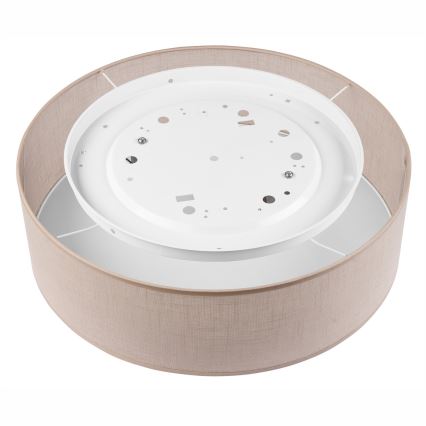 Ceiling light SIRJA 2xE27/15W/230V Ø 45 cm beige