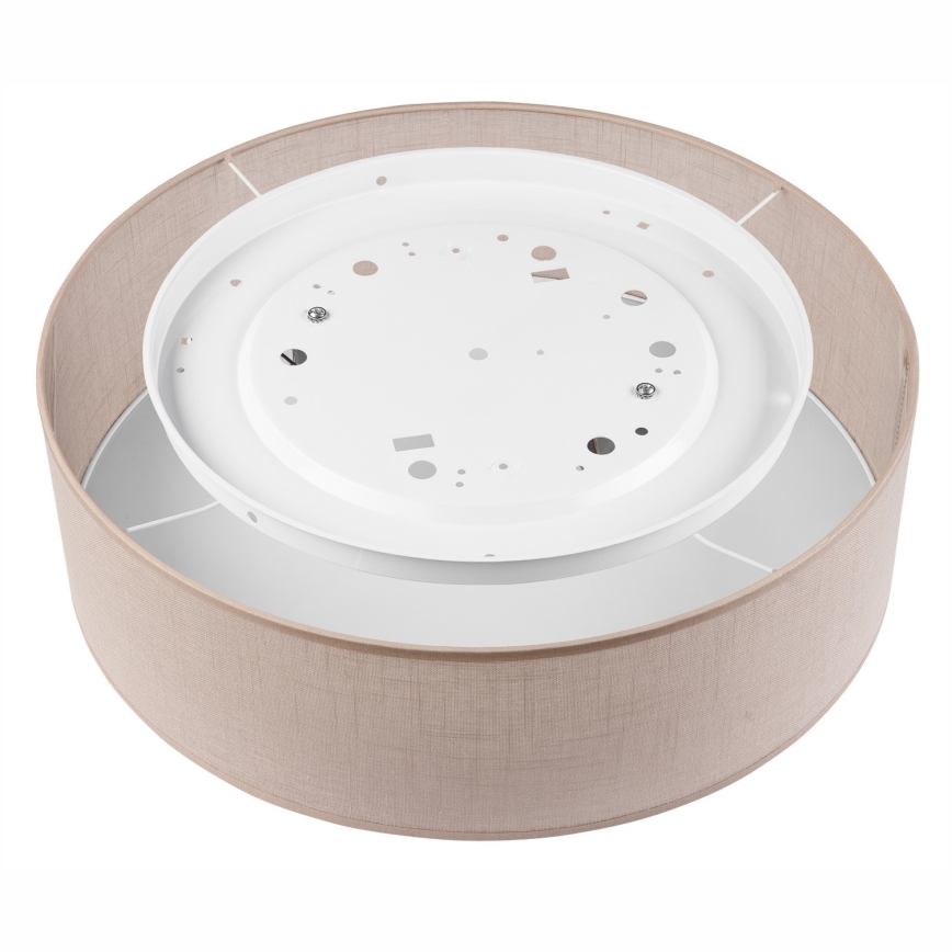 Ceiling light SIRJA 2xE27/15W/230V Ø 45 cm beige