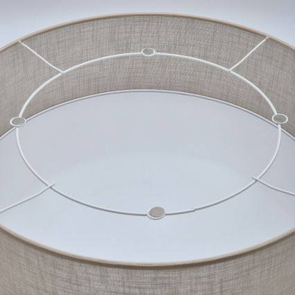 Ceiling light SIRJA 2xE27/15W/230V Ø 45 cm beige