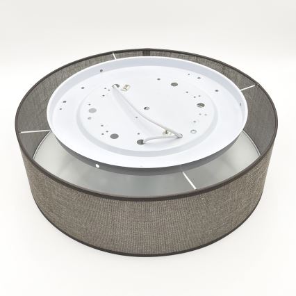 Ceiling light SIRJA 2xE27/15W/230V Ø 45 cm brown