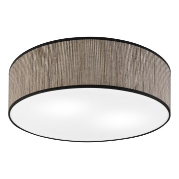 Ceiling light SIRJA 2xE27/15W/230V Ø 45 cm brown