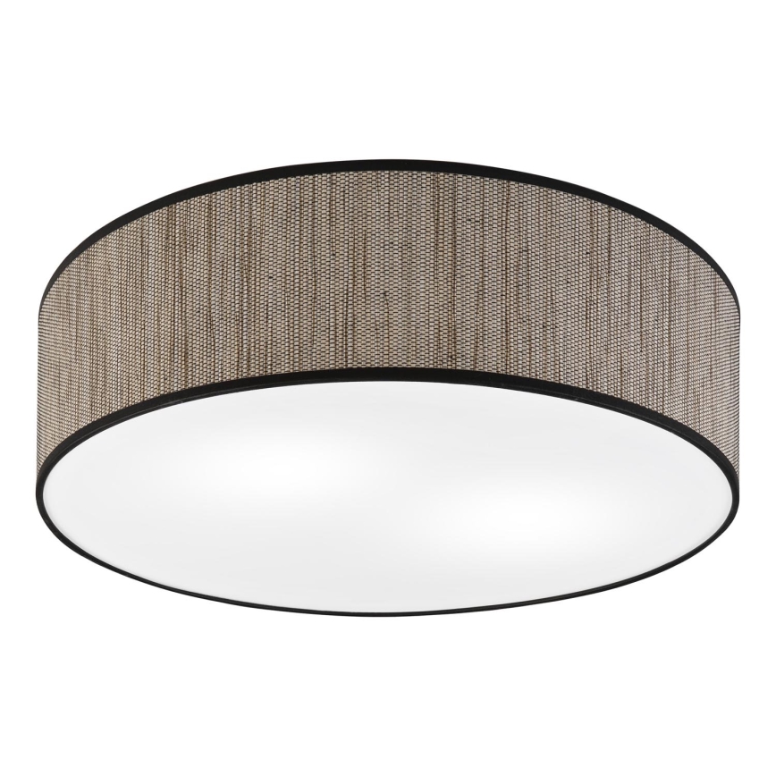 Ceiling light SIRJA 2xE27/15W/230V Ø 45 cm brown