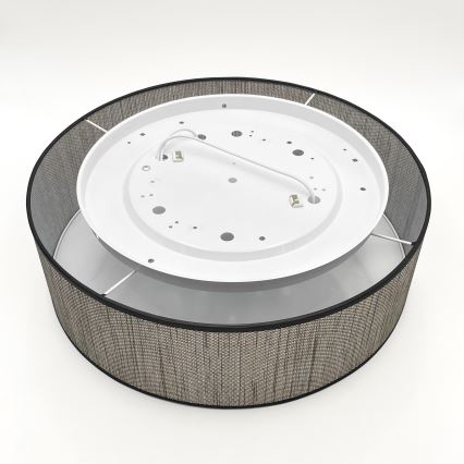 Ceiling light SIRJA 2xE27/15W/230V Ø 45 cm brown