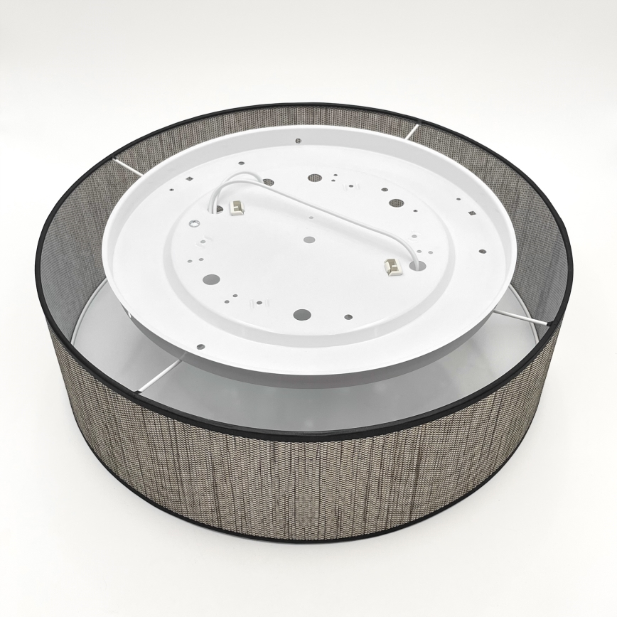 Ceiling light SIRJA 2xE27/15W/230V Ø 45 cm brown