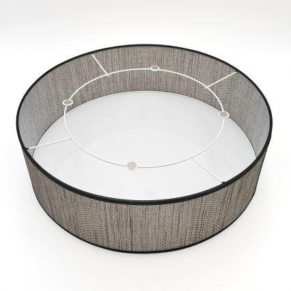 Ceiling light SIRJA 2xE27/15W/230V Ø 45 cm brown