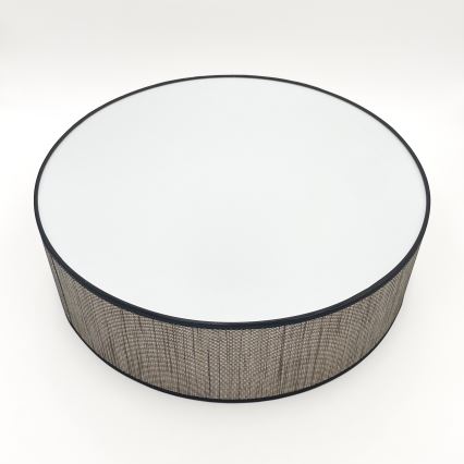 Ceiling light SIRJA 2xE27/15W/230V Ø 45 cm brown