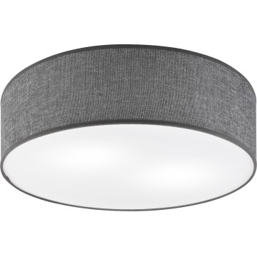 Ceiling light SIRJA 2xE27/15W/230V Ø 45 cm gray