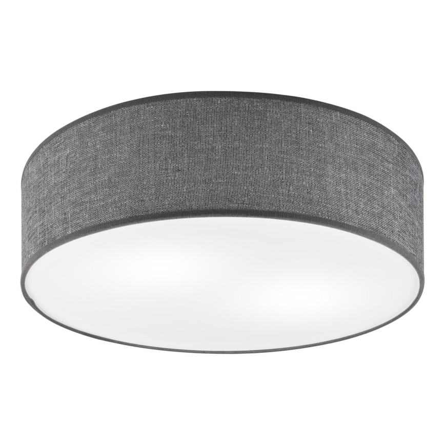 Ceiling light SIRJA 2xE27/15W/230V Ø 45 cm gray