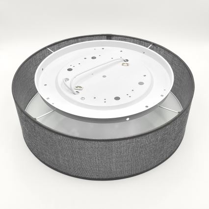 Ceiling light SIRJA 2xE27/15W/230V Ø 45 cm gray