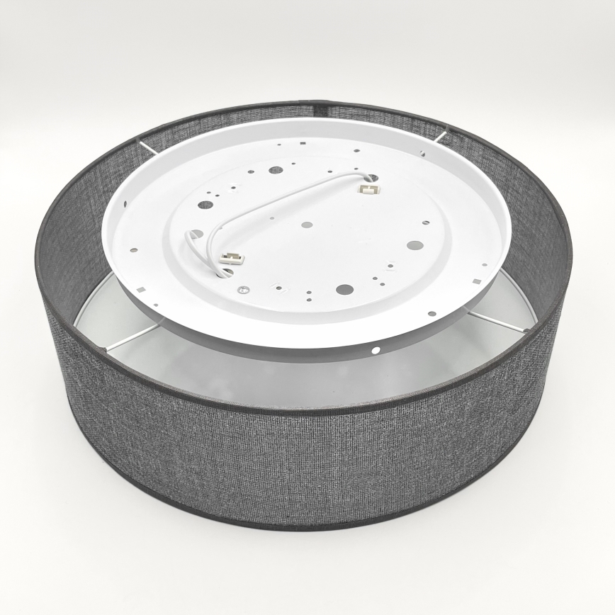 Ceiling light SIRJA 2xE27/15W/230V Ø 45 cm gray