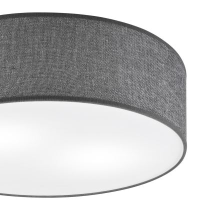 Ceiling light SIRJA 2xE27/15W/230V Ø 45 cm gray