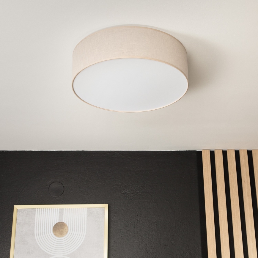 Ceiling light SIRJA 2xE27/60W/230V d. 45 cm beige