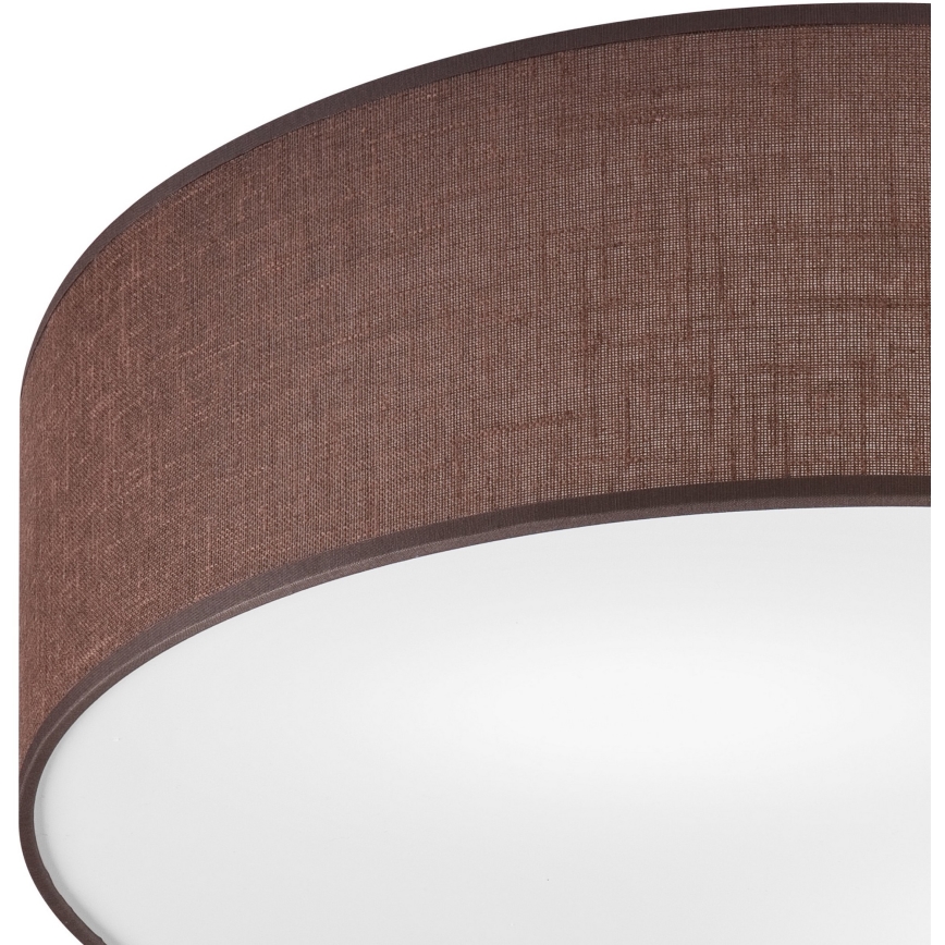Ceiling light SIRJA 2xE27/60W/230V d. 45 cm brown