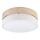 Ceiling light SIRJA BOHO 2xE27/15W/230V Ø 45 cm beige/cream