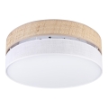 Ceiling light SIRJA BOHO 2xE27/15W/230V, Ø 45 cm, beige/white
