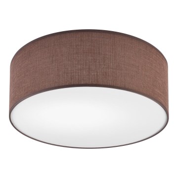 Ceiling light SIRJA DOUBLE 2xE27/15W/230V d. 35 cm brown