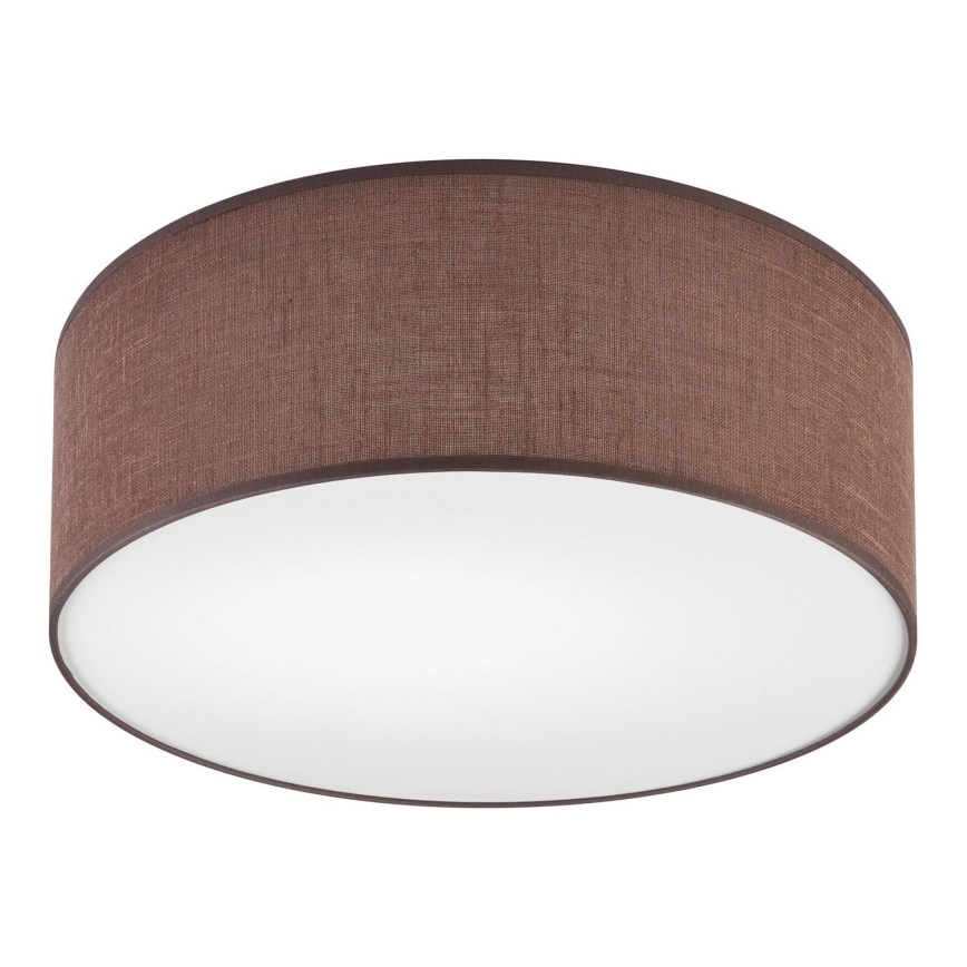 Ceiling light SIRJA DOUBLE 2xE27/15W/230V d. 35 cm brown