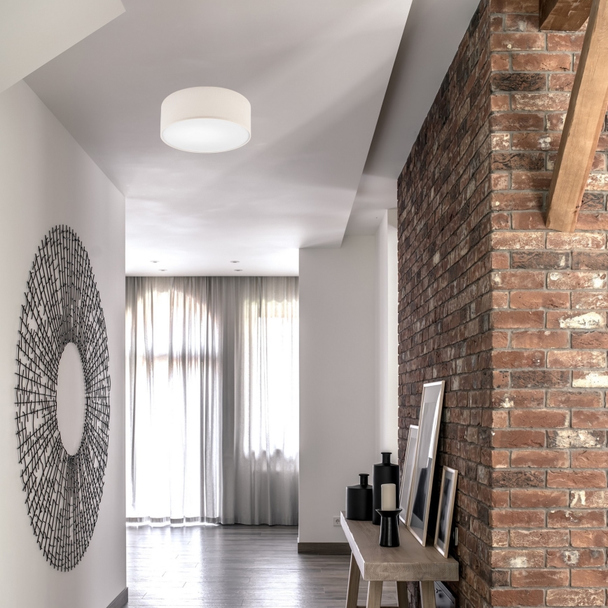Ceiling light SIRJA DOUBLE 2xE27/15W/230V d. 35 cm creamy
