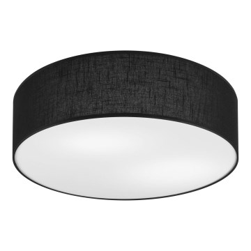 Ceiling light SIRJA DOUBLE 4xE27/15W/230V d. 45 cm black