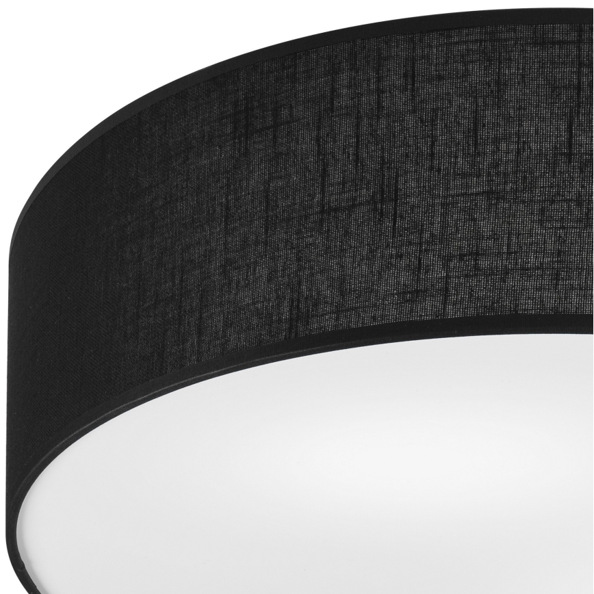 Ceiling light SIRJA DOUBLE 4xE27/15W/230V d. 45 cm black
