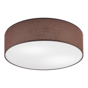 Ceiling light SIRJA DOUBLE 4xE27/15W/230V d. 45 cm brown