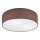 Ceiling light SIRJA DOUBLE 4xE27/15W/230V d. 45 cm brown