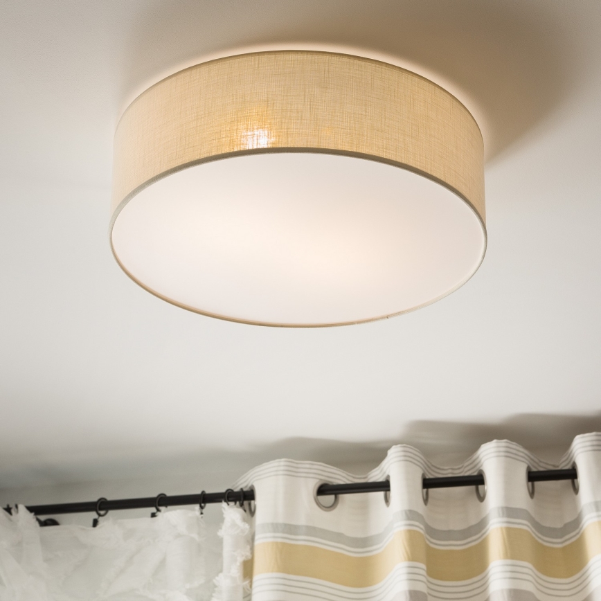 Ceiling light SIRJA DOUBLE 4xE27/15W/230V d. 45 cm creamy