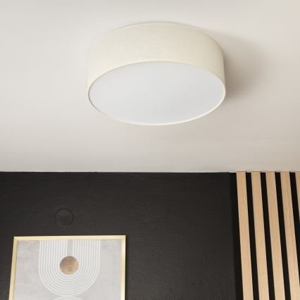 Ceiling light SIRJA DOUBLE 4xE27/15W/230V d. 45 cm creamy
