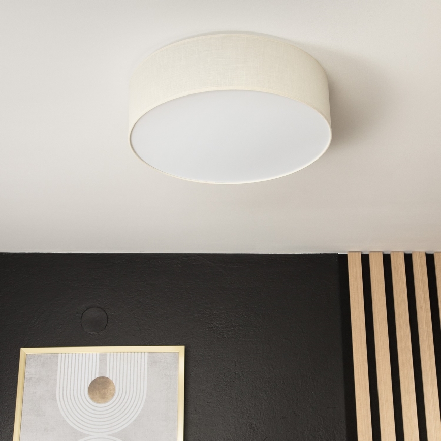 Ceiling light SIRJA DOUBLE 4xE27/15W/230V d. 45 cm creamy