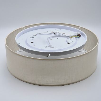 Ceiling light SIRJA DOUBLE 4xE27/15W/230V d. 45 cm creamy
