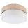 Ceiling light SIRJA DOUBLE BOHO 2xE14/15W/230V Ø 35 cm beige/cream
