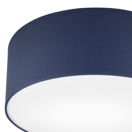 Ceiling light SIRJA PASTEL 1xE27/60W/230V d. 35 cm dark blue