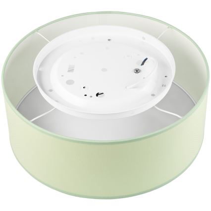Ceiling light SIRJA PASTEL 1xE27/60W/230V d. 35 cm green