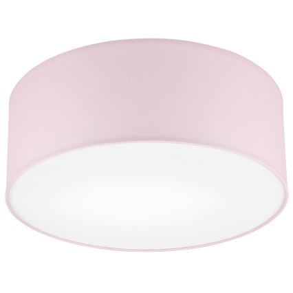 Ceiling light SIRJA PASTEL 1xE27/60W/230V d. 35 cm pink