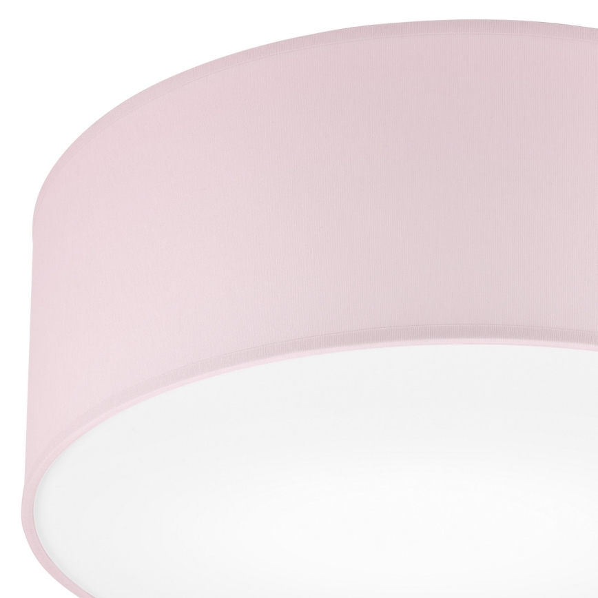 Ceiling light SIRJA PASTEL 1xE27/60W/230V d. 35 cm pink