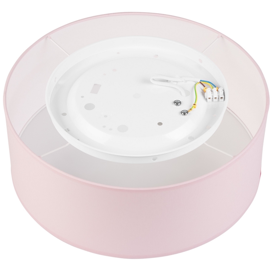 Ceiling light SIRJA PASTEL 1xE27/60W/230V d. 35 cm pink