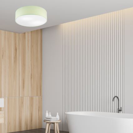 Ceiling light SIRJA PASTEL, 2xE27/15W/230V, Ø 45 cm, green