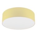 Ceiling light SIRJA PASTEL 2xE27/15W/230V Ø 45 cm yellow