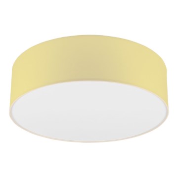 Ceiling light SIRJA PASTEL 2xE27/15W/230V Ø 45 cm yellow