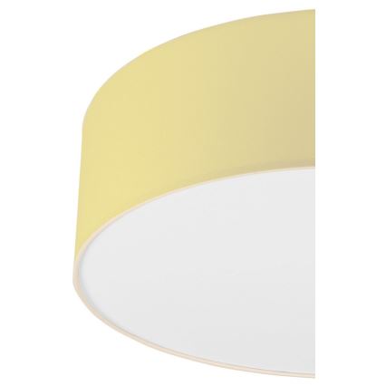Ceiling light SIRJA PASTEL 2xE27/15W/230V Ø 45 cm yellow