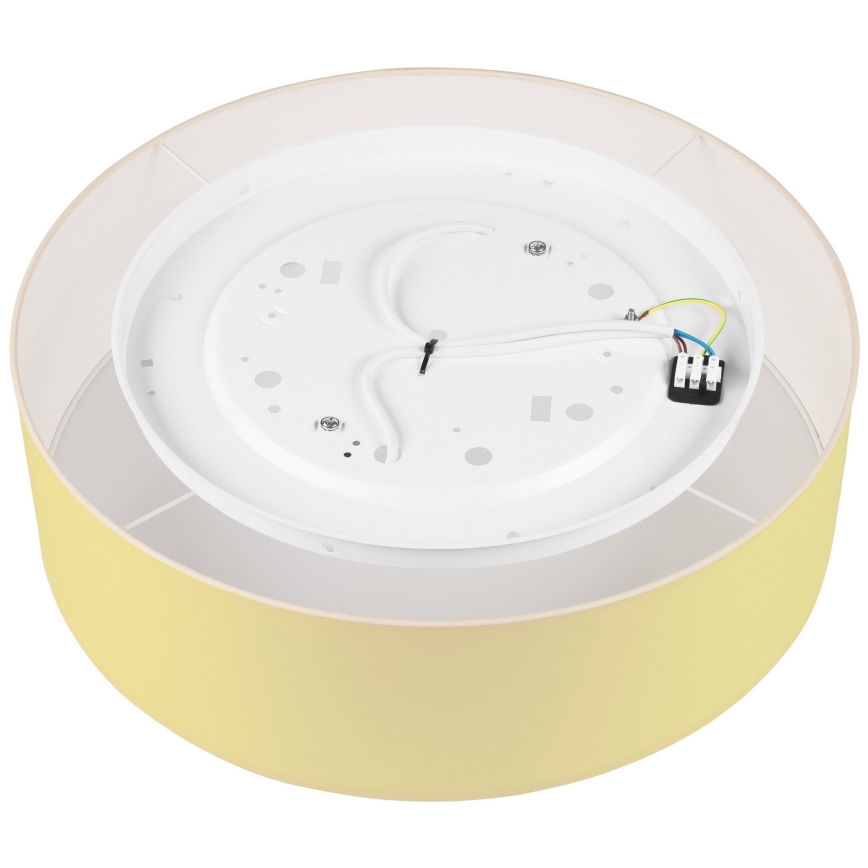 Ceiling light SIRJA PASTEL 2xE27/15W/230V Ø 45 cm yellow