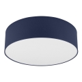 Ceiling light SIRJA PASTEL 2xE27/60W/230V d. 45 cm dark blue