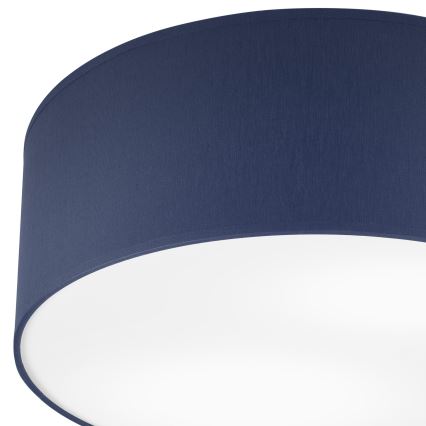Ceiling light SIRJA PASTEL DOUBLE 2xE27/15W/230V d. 35 cm dark blue